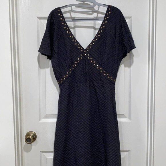 LAmade Selene Studded Dress In Quarry Womens Size Small - Picture 9 of 9